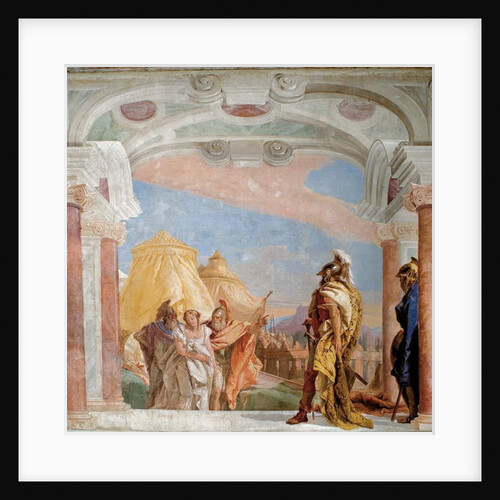Eurybates and Talthybius leading Briseis to Agamemnon, 1757 by Giovanni Battista Tiepolo