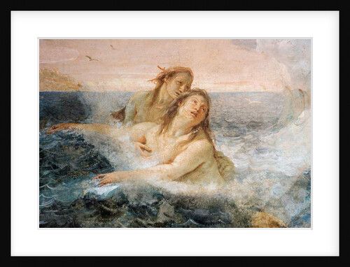 Detail of Thetis, from Thetis Consoling her Son Achilles by Giovanni Battista (1696-1770) Tiepolo
