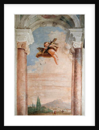 Landscape with Cupid by Giandomenico Tiepolo