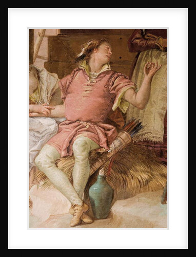 Detail of Medoro from Angelica and Medoro Taking Leave of the Peasants by Giovanni Battista Tiepolo