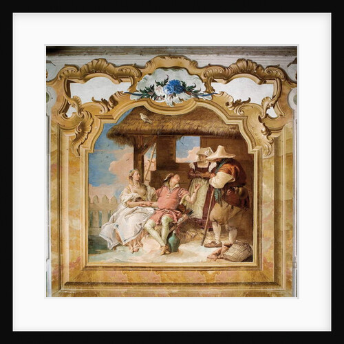 Angelica and Medoro Taking Leave of the Peasants by Giovanni Battista (1696-1770) Tiepolo