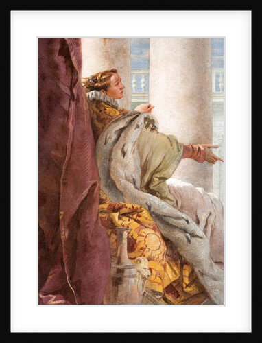Detail of Dido by Giovanni Battista Tiepolo