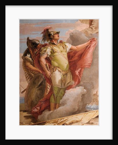 Detail of Aeneas, from Venus's Farewell to Aeneas by Giovanni Battista (1696-1770) Tiepolo