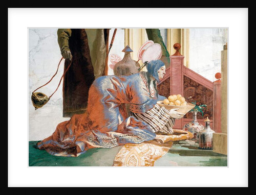 Detail from The Offering of Fruit to a Lunar Deity by Giandomenico Tiepolo