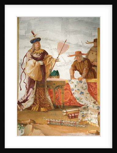 The Textile Merchant by Giandomenico Tiepolo