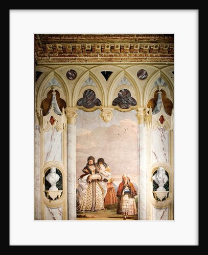 The Winter Walk by Giandomenico Tiepolo