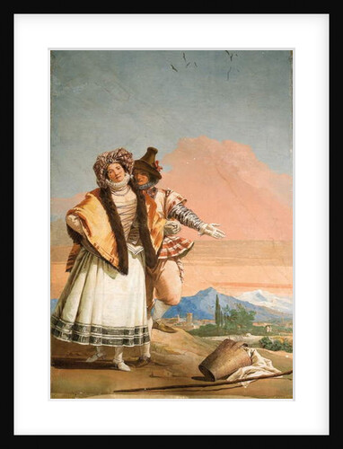 Detail from The Declaration of Love by Giandomenico Tiepolo