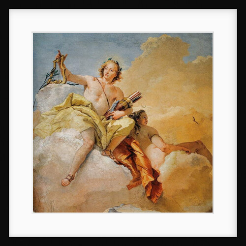 Apollo and Diana by Giovanni Battista (1696-1770) Tiepolo