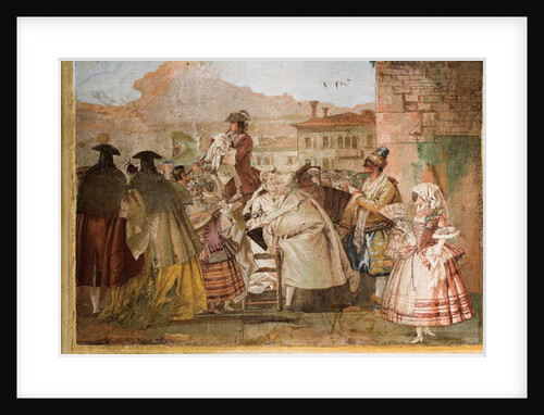 The Charlatan by Giandomenico (1727-1804) Tiepolo
