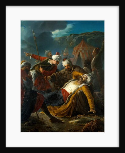 Death of Dragut, The Great Siege of Malta in 1565, 1867 by Giuseppe Cali
