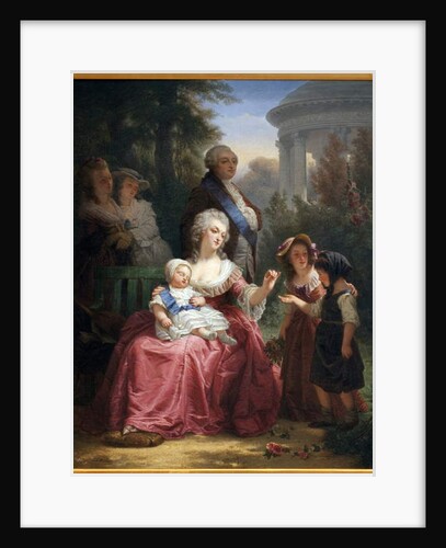The French Royal Family at Trianon, c.1860 by Charles Louis Lucien Muller