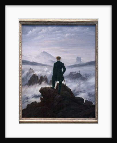The Wanderer above the Sea of Fog, c.1817 by Caspar David Friedrich