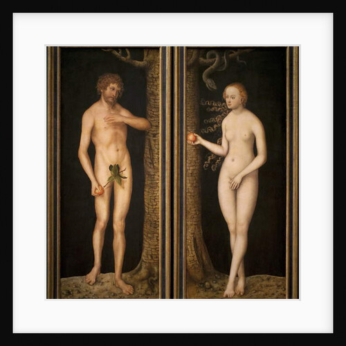Adam and Eve, c.1510-20 by Lucas the Elder Cranach