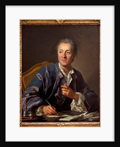 Portrait of Denis Diderot, 1767 by Louis Michel Van Loo