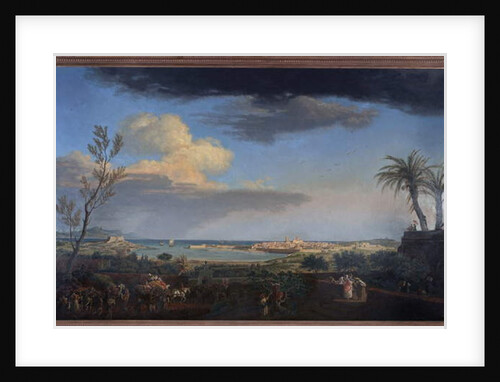 The Port d'Antibes in Provence, 1756 by Claude Joseph Vernet