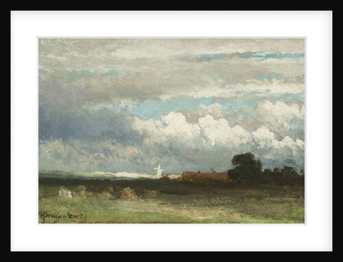 A Sunlit Windmill in the Dunes Near The Hague by Johannes Hendrik Weissenbruch