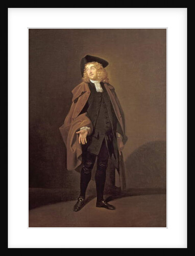 Portrait of John Moody as Father Foigard in the Beaux Stratagem, by George Farquhar by Johann Zoffany