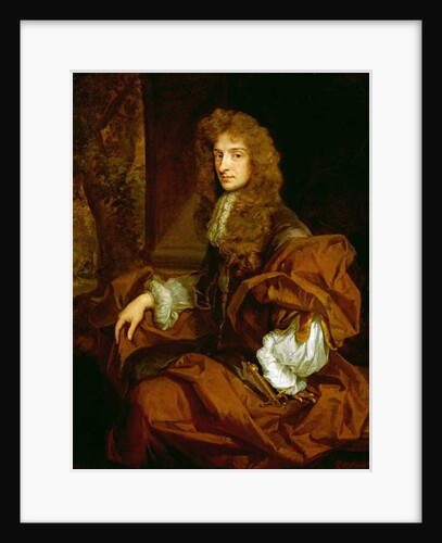 Portrait of Sir Charles Sedley 1687 by Godfrey Kneller