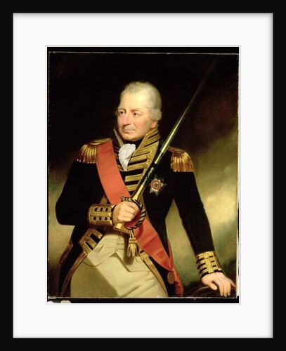 Portrait of John Jervis First Earl of St. Vincent, c.1805 by William Beechey