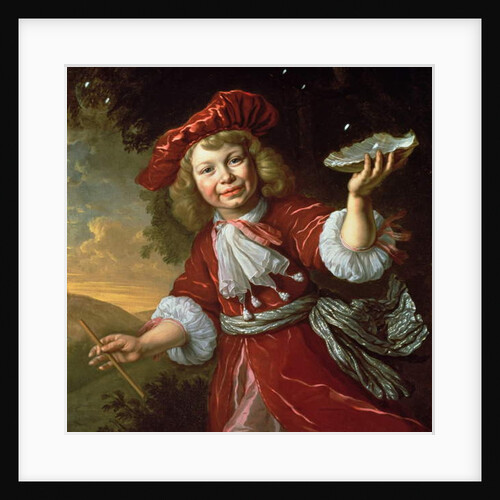 Homo Bulla: A Boy Blowing Bubbles, c.1665 by Bartolomeus van der Helst