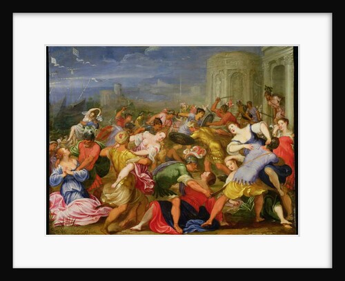 The Rape of the Sabine Women, 1622 by Friedrich Christoph Steinhammer