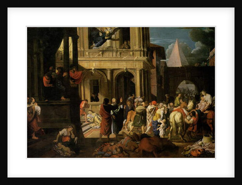 The Israelites Leaving Egypt by Johann Heiss