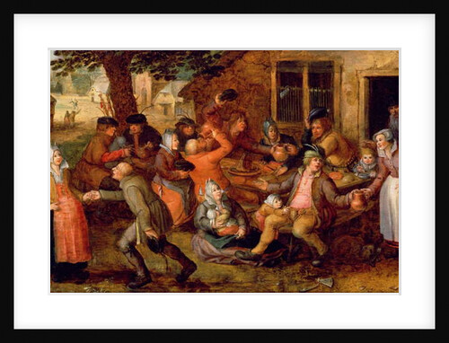 Peasants Merrymaking by David Vinckboons