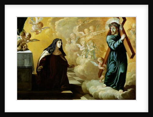 The Vision of St. Teresa by Spanish School