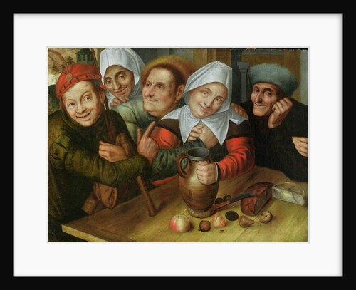 A Merry Company, c.1557 by Jan Massys or Metsys