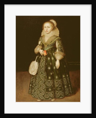 Portrait of a Young Girl, traditionally said to be Elizabeth, Queen of Bohemia by Wybrand Symonsz de (studio of) Geest