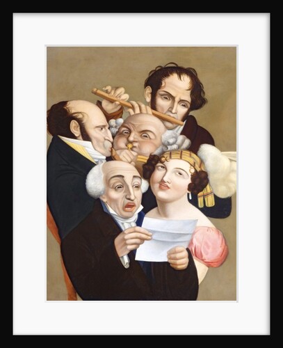 A Musical Group, c.1830 by French School