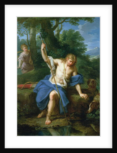 Narcissus and Echo by Placido Costanzi