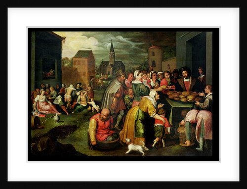 The Seven Acts of Mercy by Frans II the Younger Francken