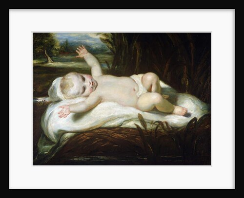 Moses in the Bullrushes by Joshua Reynolds
