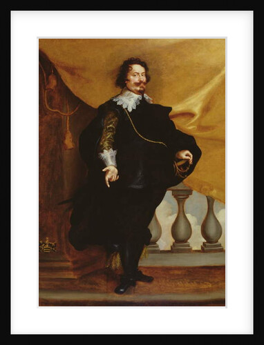 Portrait of an Aristocrat by Frans Luyckx or Leux