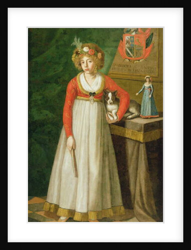 Portrait of Isidore, 1810 by Mexican School