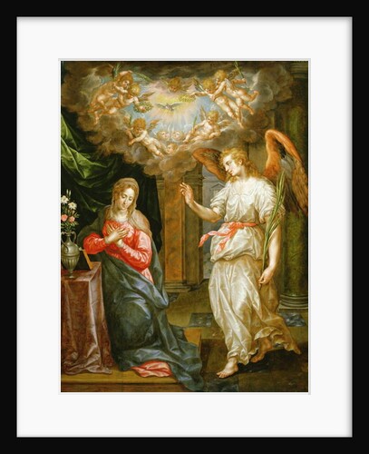 The Annunciation by Hendrik de Clerck