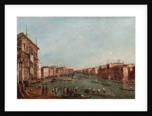 A Regatta on the Grand Canal, Venice by Giacomo Guardi