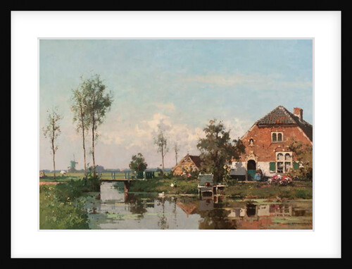 Boerderij by Cornelis Vreedenburgh