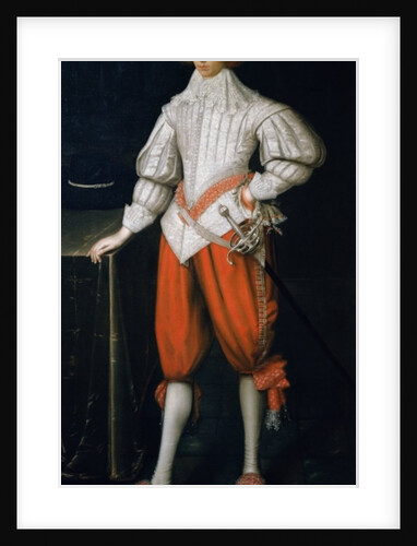 Portrait of a Gentleman, Possibly a Member of the Poulett Family, late 1620s by Gilbert Jackson