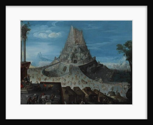 The Tower of Babel by Hendrick van (follower of) Cleve