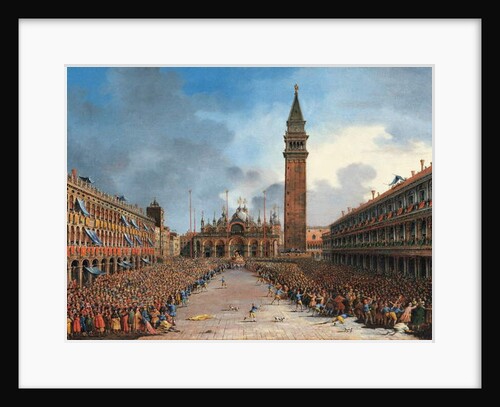 The Doge in the Pozzetto in Piazza San Marco by Giovanni Grubacs