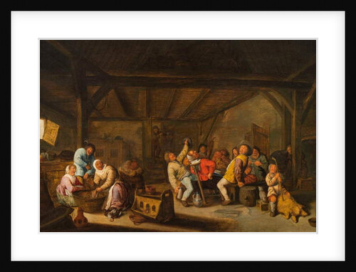 Twelfth Night, 17th century by Bartholomeus Molenaer