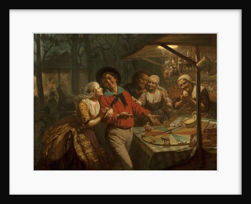 The Wheel of Fortune, 1861 by August de Wilde