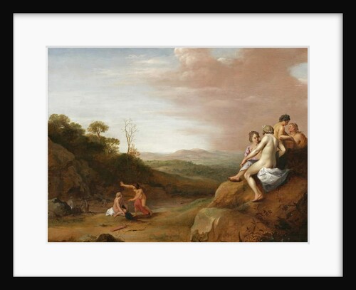 Diana and her Nymphs with the Discovery of Callisto by Cornelis van Poelenburgh or Poelenburch