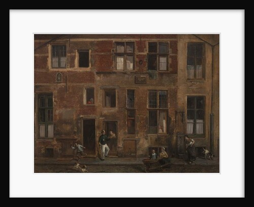 An Old Domicile by Jean Louis van Kuyck
