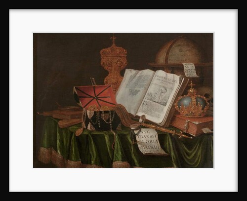 A Vanitas Still Life by Edwaert Colyer