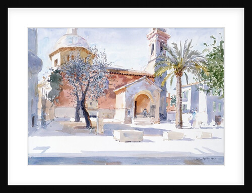 Provencal Church, 1993 by Lucy Willis