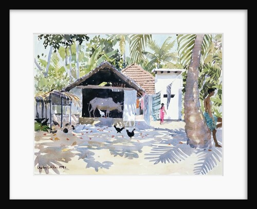The Backwaters, Kerala, India, 1991 by Lucy Willis
