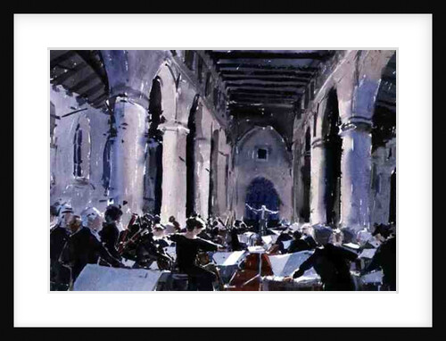 The Overture, St. Mary's Bridgwater, 1989 by Lucy Willis